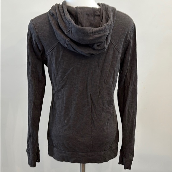 Lucy Small Gray Casual Hoodie Sweatshirt - Picture 6 of 8